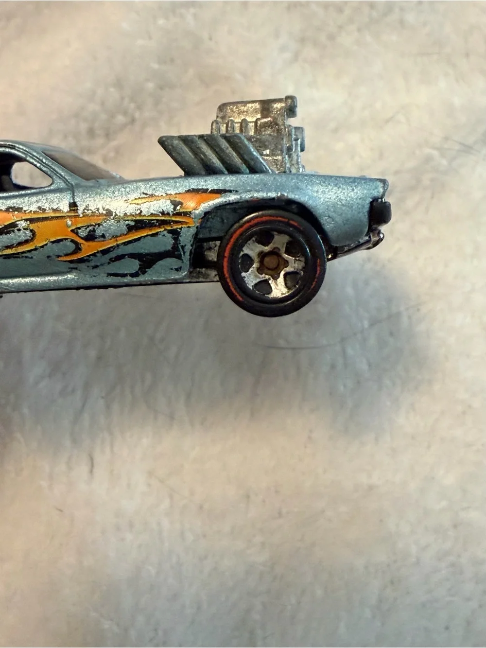 Hot Wheels 2005 Rodger Dodger Blue Flamed Redline 1:64